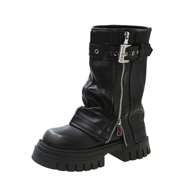 "Katrina Platform Boots"