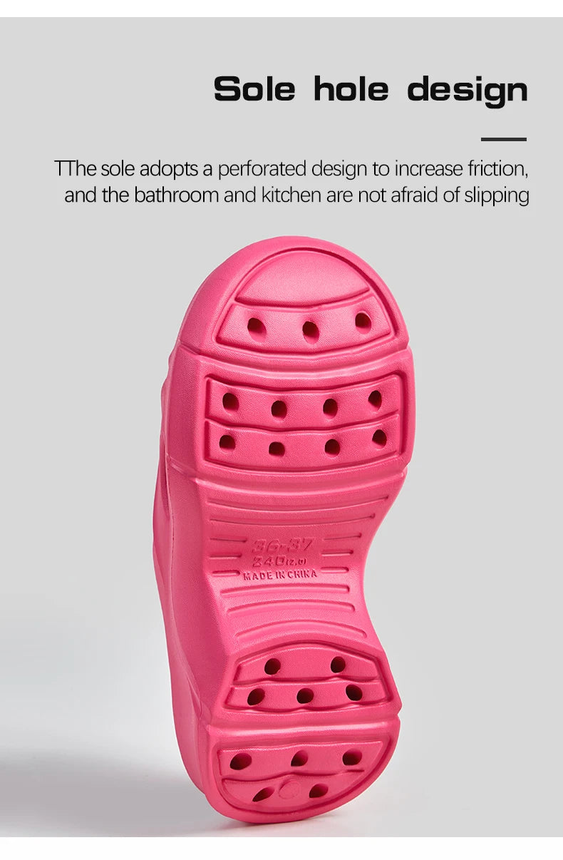 "Summer Walker Slides "Lightweight Thick sole Non-slip Sandals