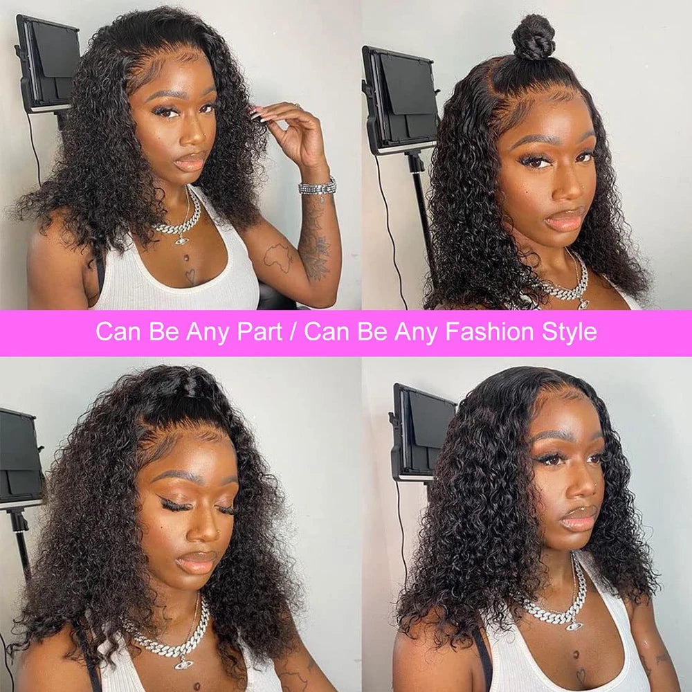 "Katrina Love Unit" Glueless Ready To Wear Water Wave 100% Human Hair Wig
