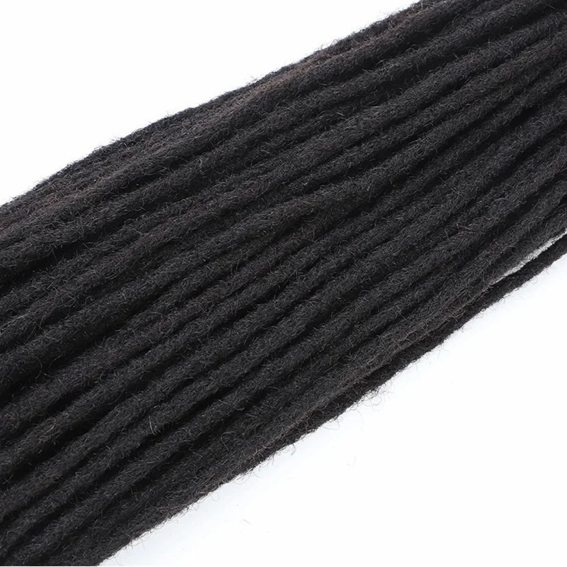 Full Handmade 100% Human Hair Dreadlock Extensions for Men & Women