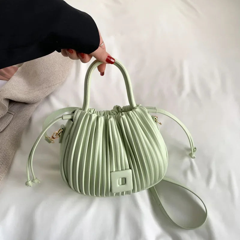 "The Kate Mini Bag" Crossbody Bucket Bag