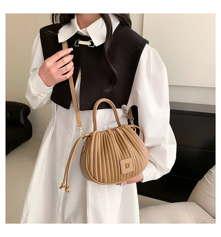 "The Kate Mini Bag" Crossbody Bucket Bag