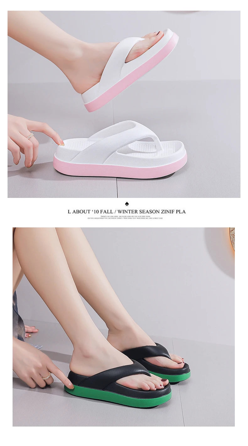 "Denise Slides" Platform Sandals