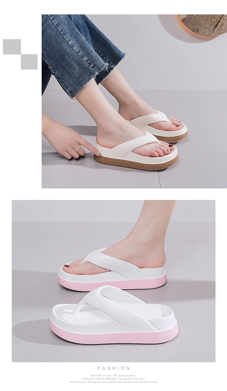 "Denise Slides" Platform Sandals