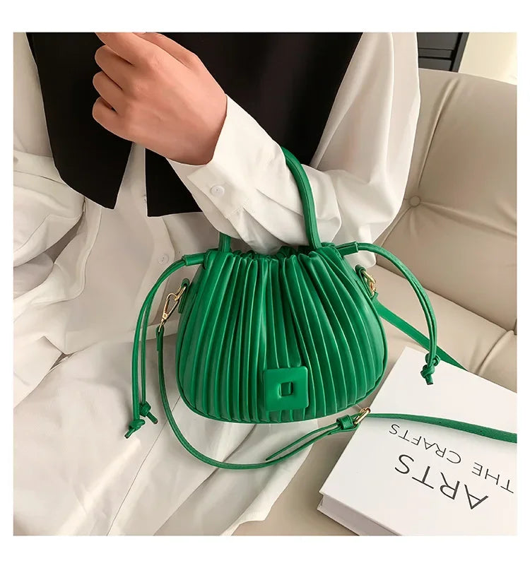 "The Kate Mini Bag" Crossbody Bucket Bag