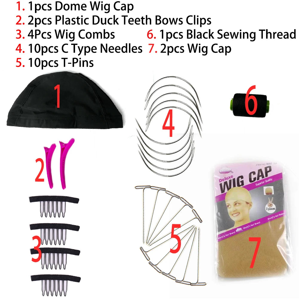 Mannequin Head With Tripod + Wig Install Kit