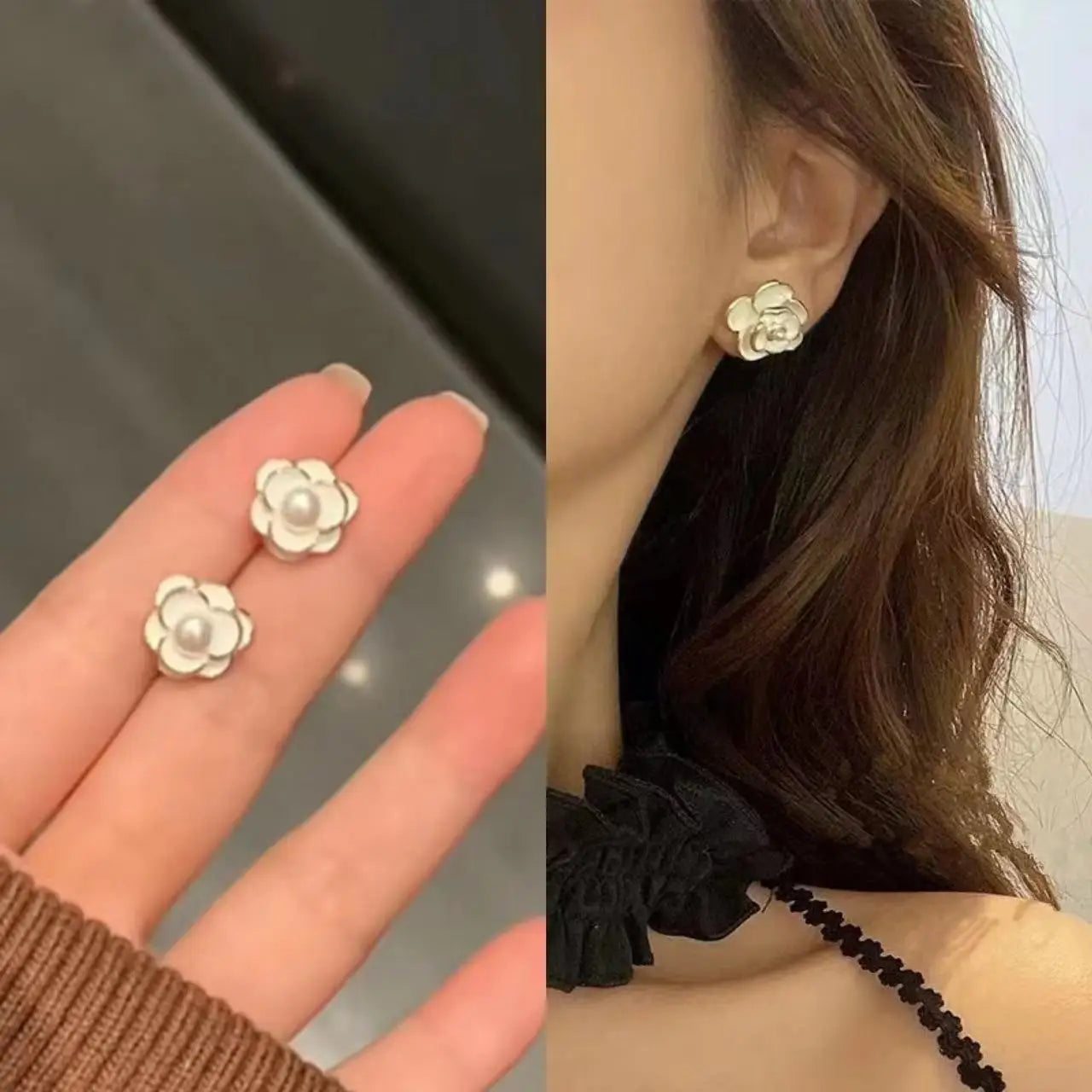 "Global Beauty" Ball Geometric Statement Earrings
