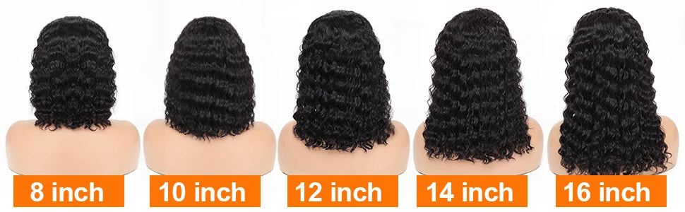 "Katrina Love Unit" Glueless Ready To Wear Water Wave 100% Human Hair Wig
