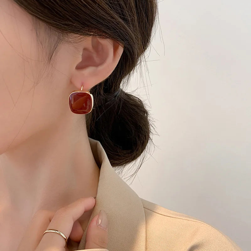 "Global Beauty" Ball Geometric Statement Earrings
