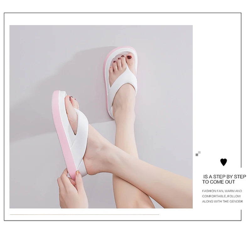 "Denise Slides" Platform Sandals