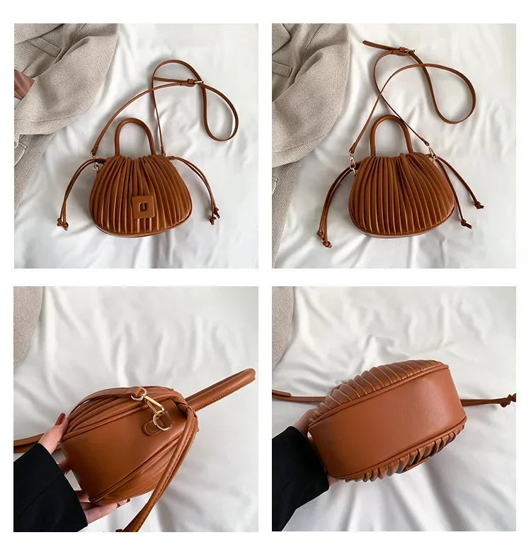 "The Kate Mini Bag" Crossbody Bucket Bag