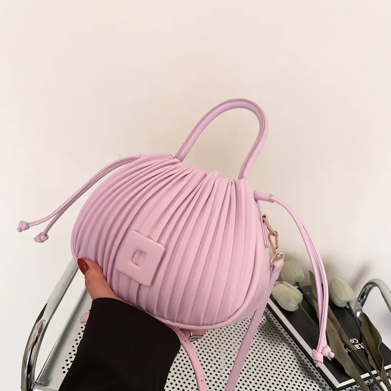 "The Kate Mini Bag" Crossbody Bucket Bag
