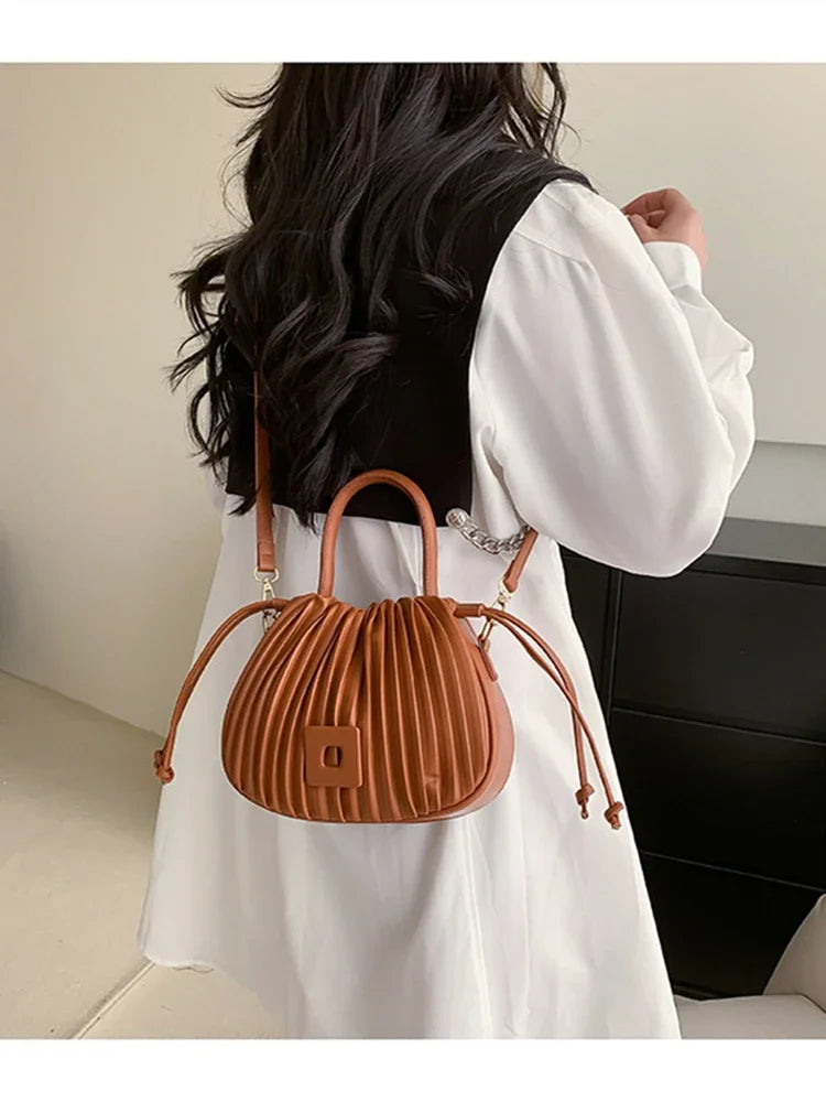 "The Kate Mini Bag" Crossbody Bucket Bag