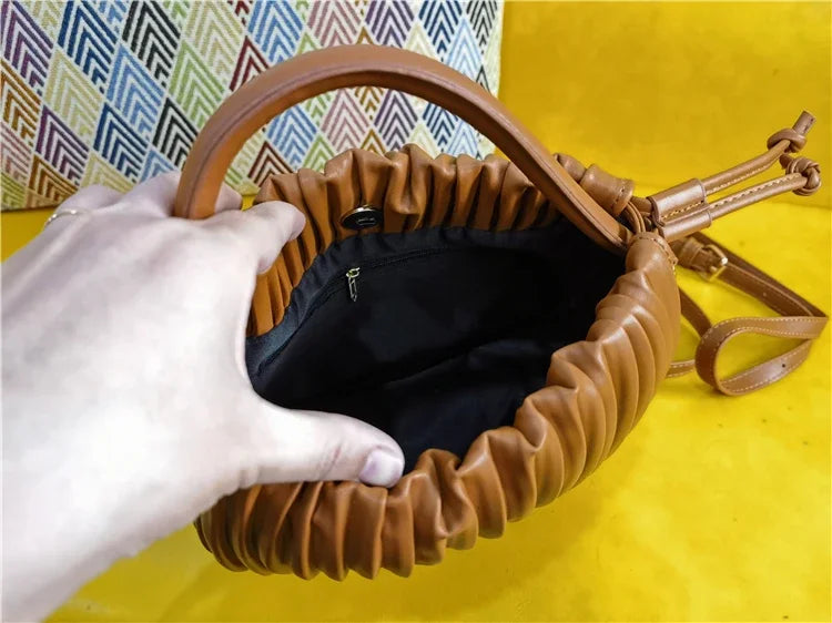 "The Kate Mini Bag" Crossbody Bucket Bag