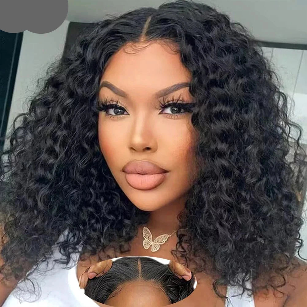 "Katrina Love Unit" Glueless Ready To Wear Water Wave 100% Human Hair Wig