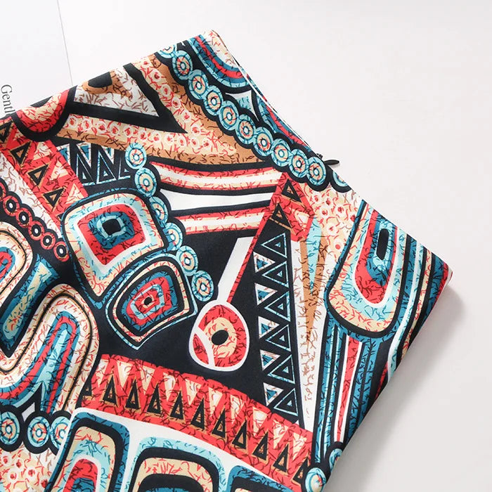 "Beauty Bodycon Print Skirt"