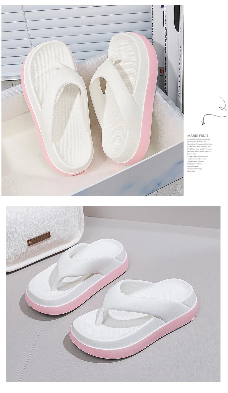 "Denise Slides" Platform Sandals