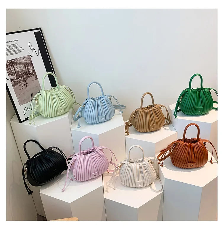 "The Kate Mini Bag" Crossbody Bucket Bag