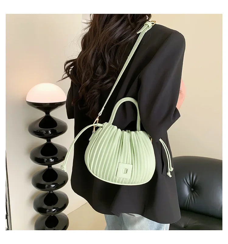 "The Kate Mini Bag" Crossbody Bucket Bag