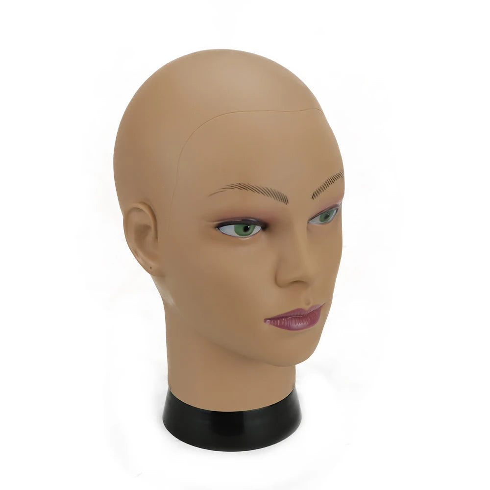 Mannequin Head With Tripod + Wig Install Kit