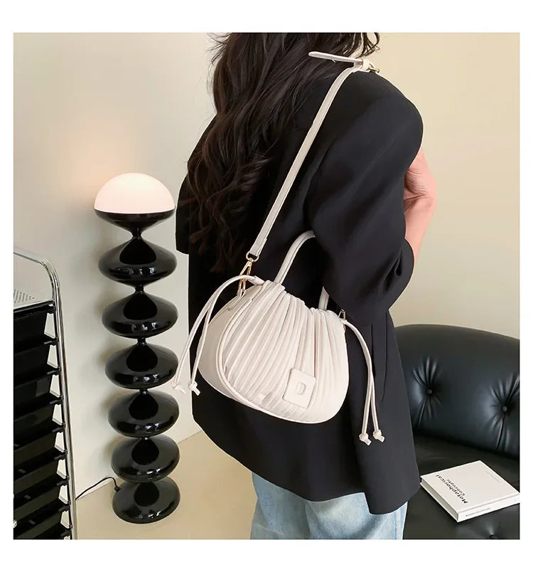 "The Kate Mini Bag" Crossbody Bucket Bag