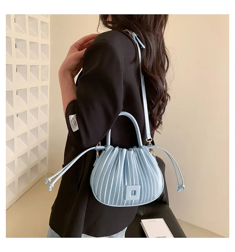 "The Kate Mini Bag" Crossbody Bucket Bag