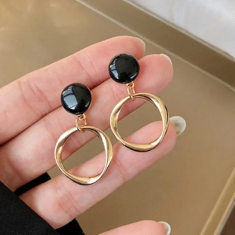 "Global Beauty" Ball Geometric Statement Earrings