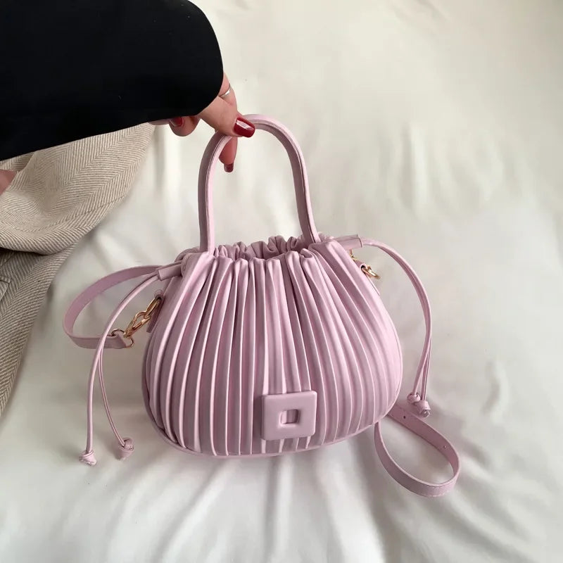 "The Kate Mini Bag" Crossbody Bucket Bag