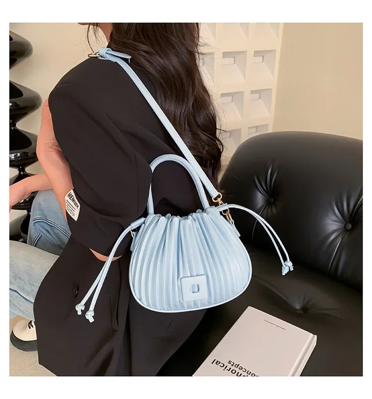 "The Kate Mini Bag" Crossbody Bucket Bag