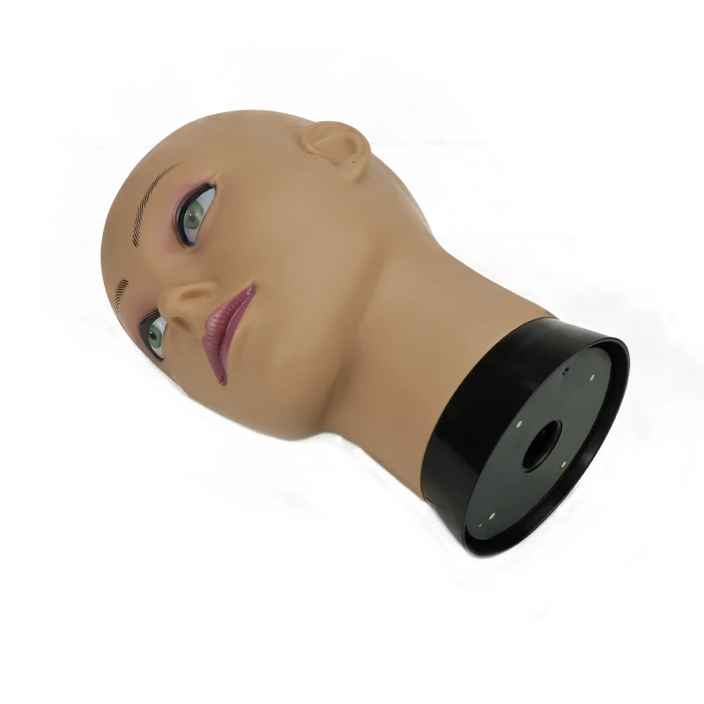 Mannequin Head With Tripod + Wig Install Kit
