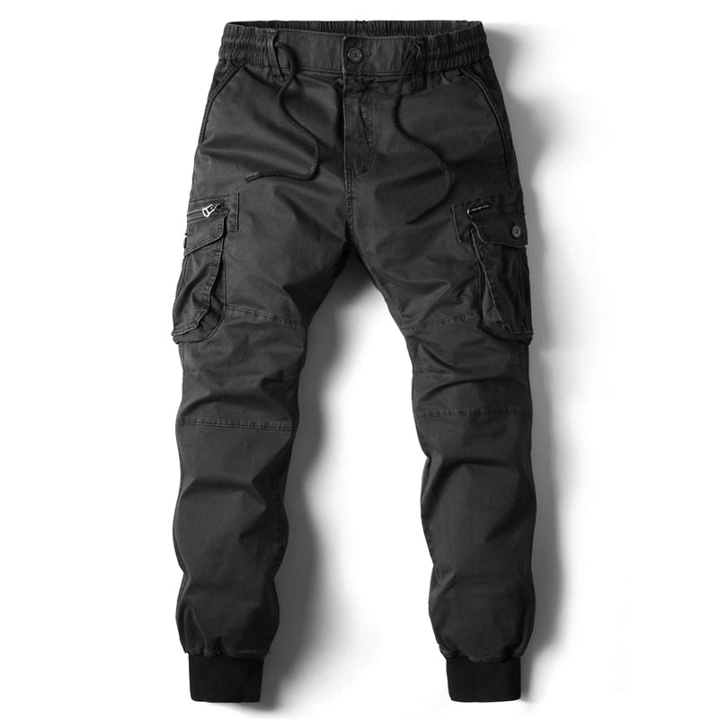 "Brock Cargos" Casual Cotton Full Length Cargo Pants