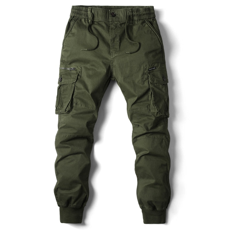 "Brock Cargos" Casual Cotton Full Length Cargo Pants