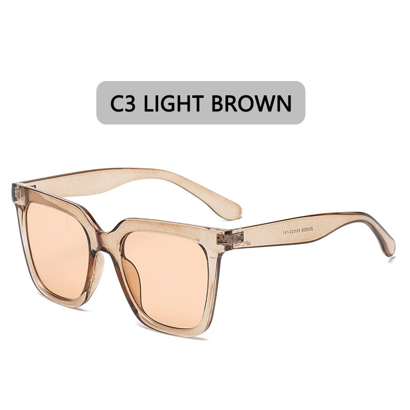 "BlackOut Beauty" New Fashion Retro Rectangle Eyewear