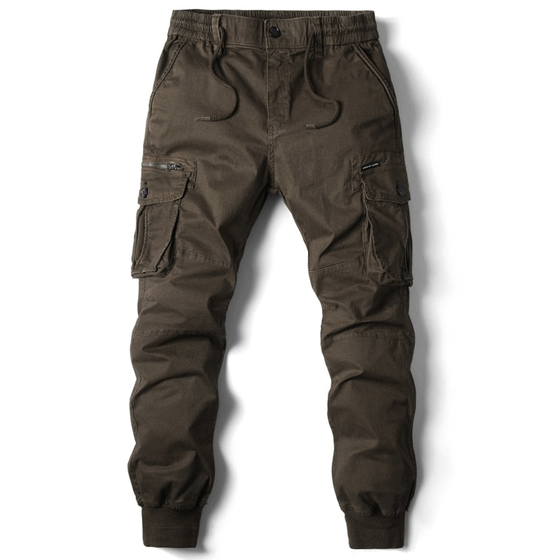 "Brock Cargos" Casual Cotton Full Length Cargo Pants