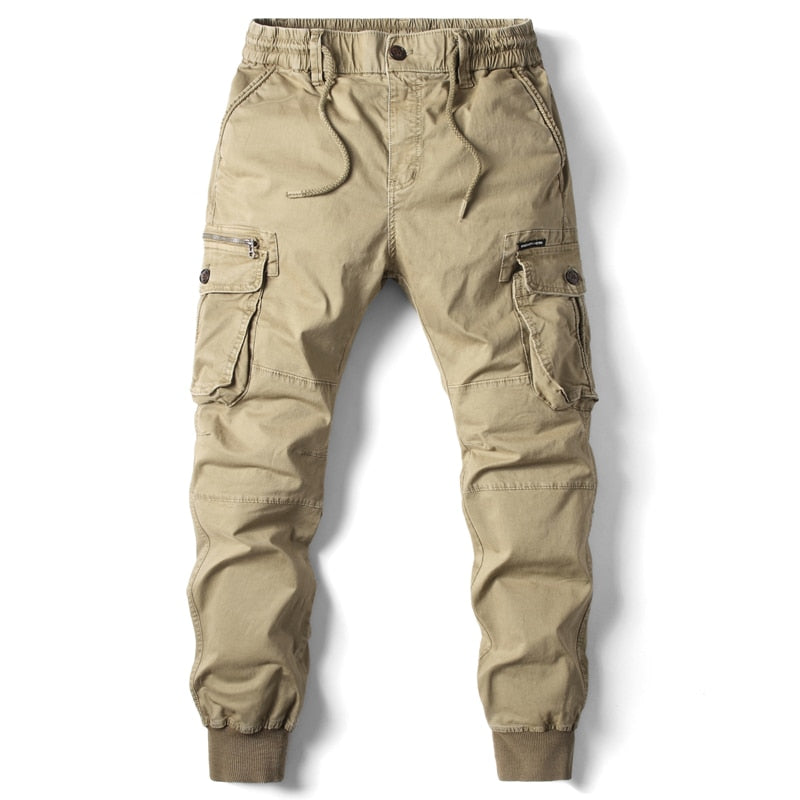 "Brock Cargos" Casual Cotton Full Length Cargo Pants