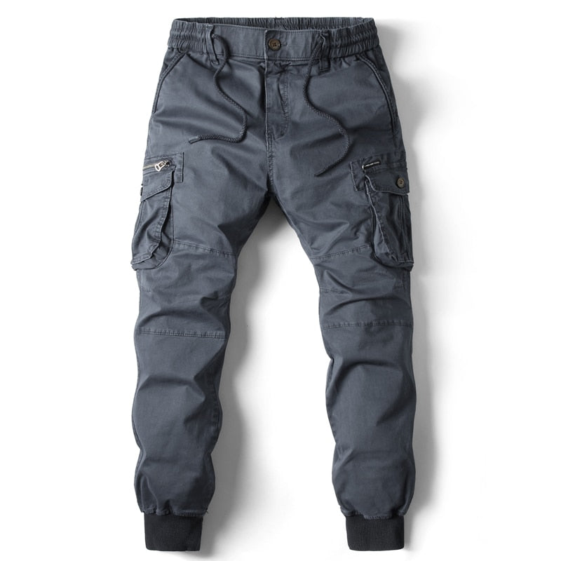 "Brock Cargos" Casual Cotton Full Length Cargo Pants