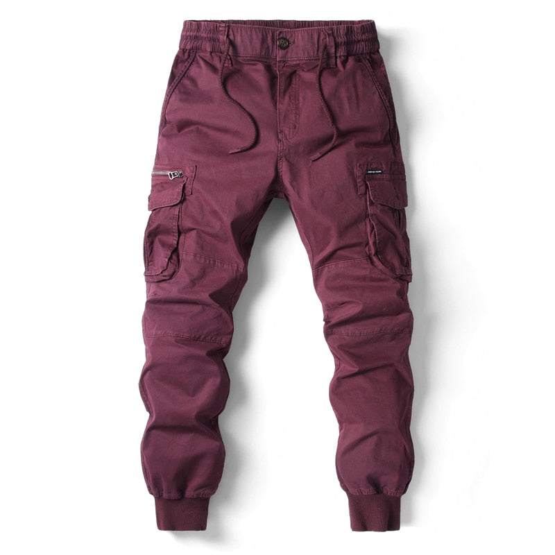 "Brock Cargos" Casual Cotton Full Length Cargo Pants