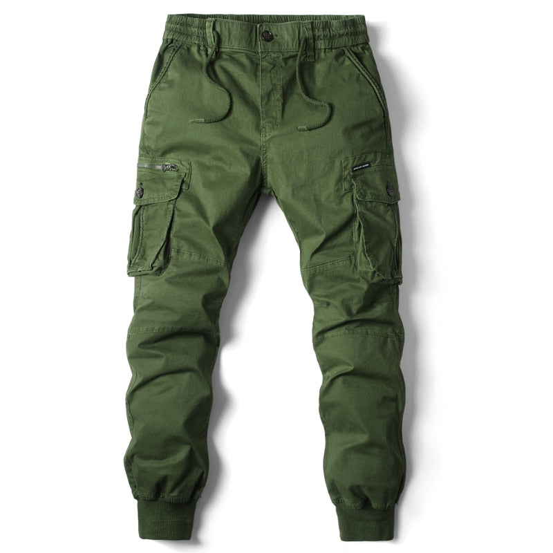 "Brock Cargos" Casual Cotton Full Length Cargo Pants