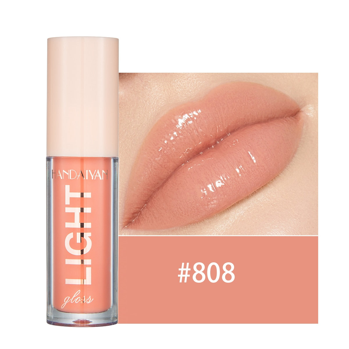 "Sexy Lip Jelly" Light Crystal Shiny Moisturizing Lip Gloss Oil