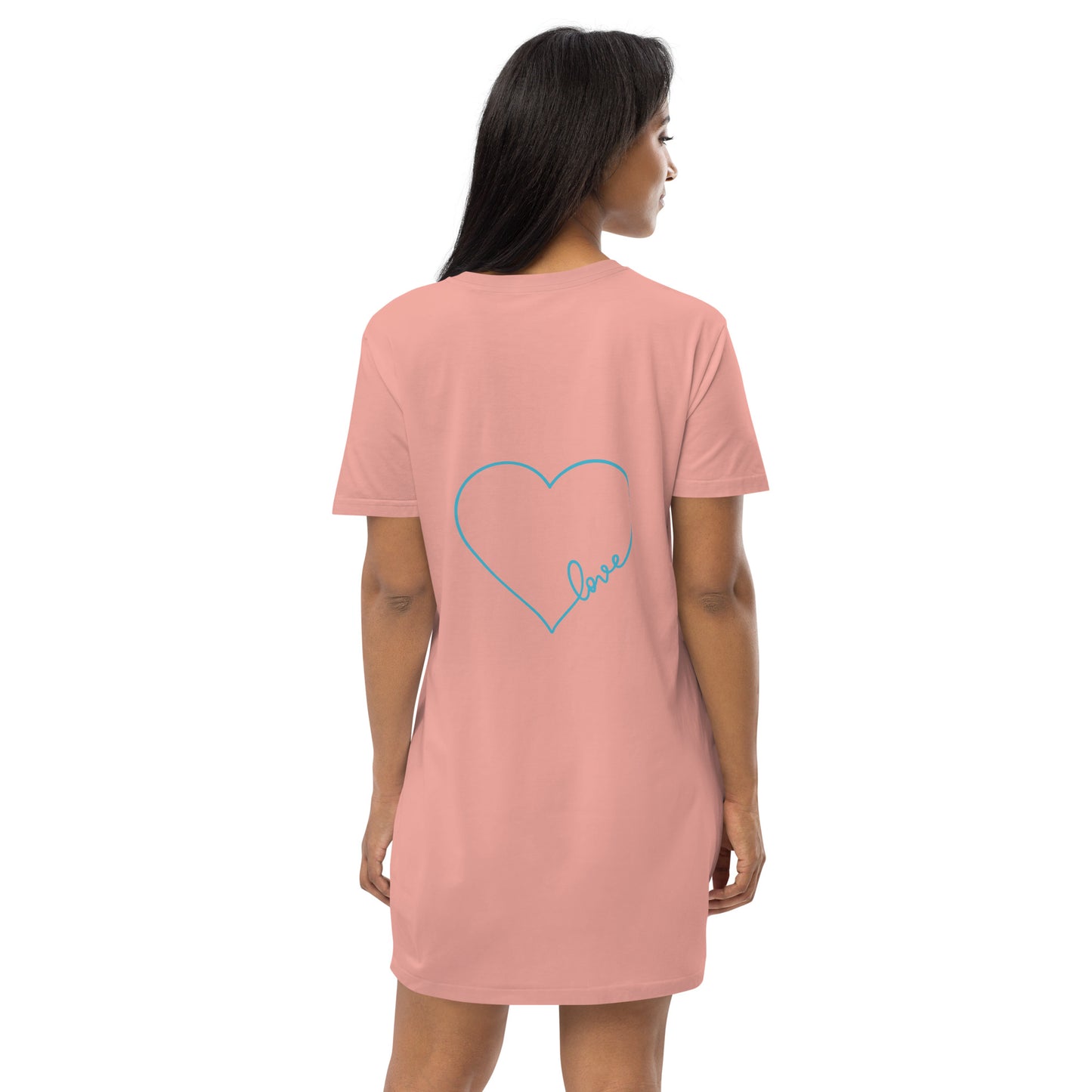 "The LoveLee Merch" Organic cotton T-Shirt Dress