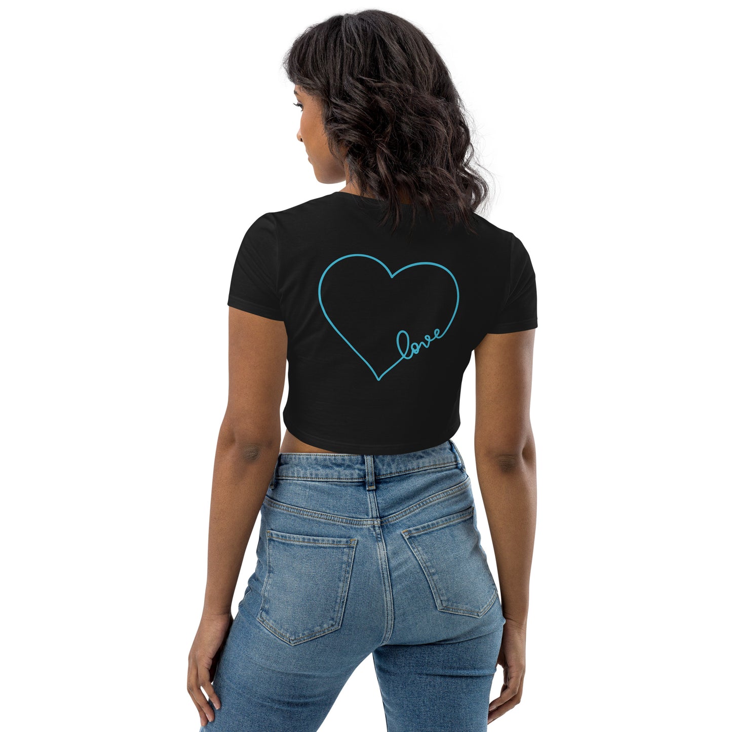 "The LoveLee Merch" Organic Crop Top