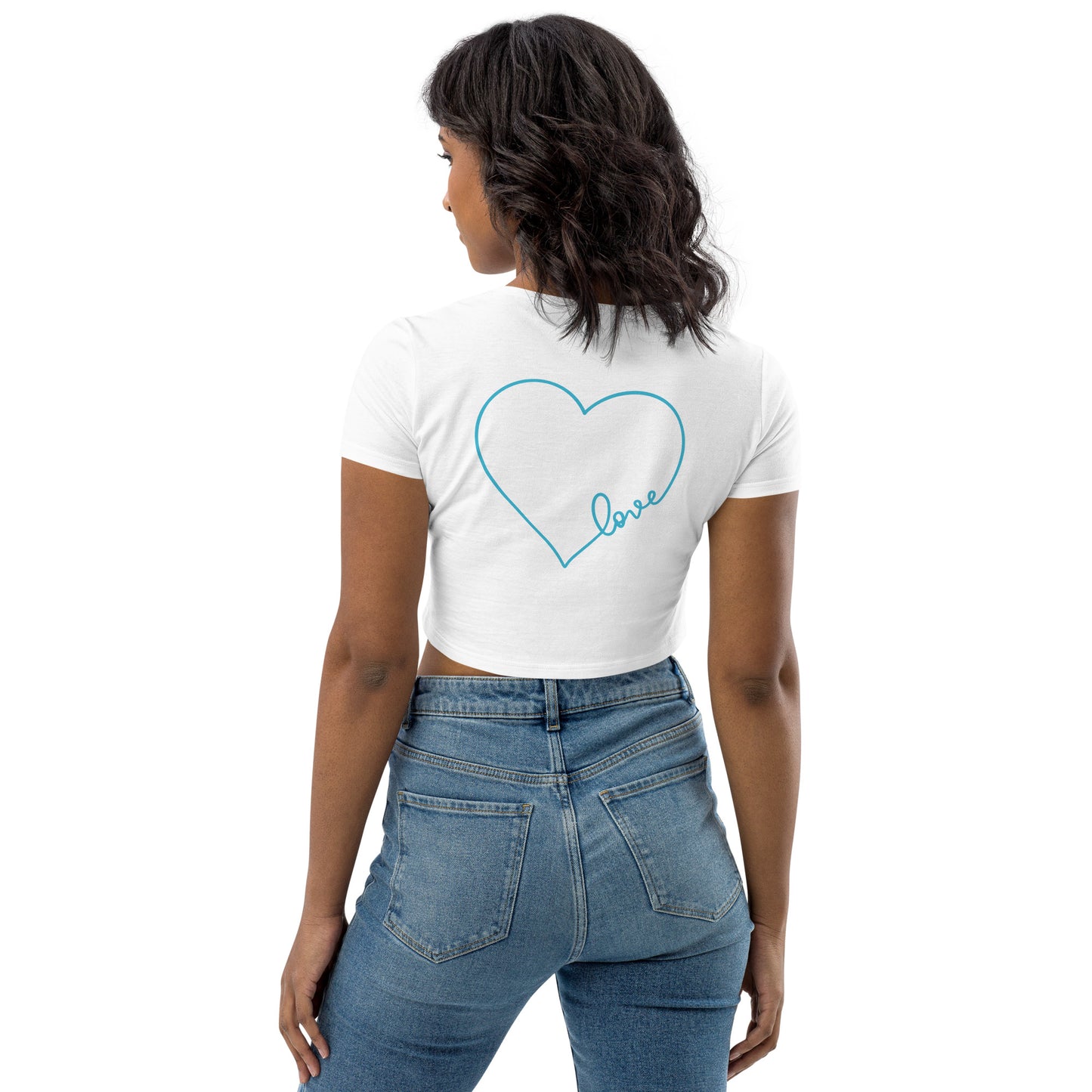 "The LoveLee Merch" Organic Crop Top