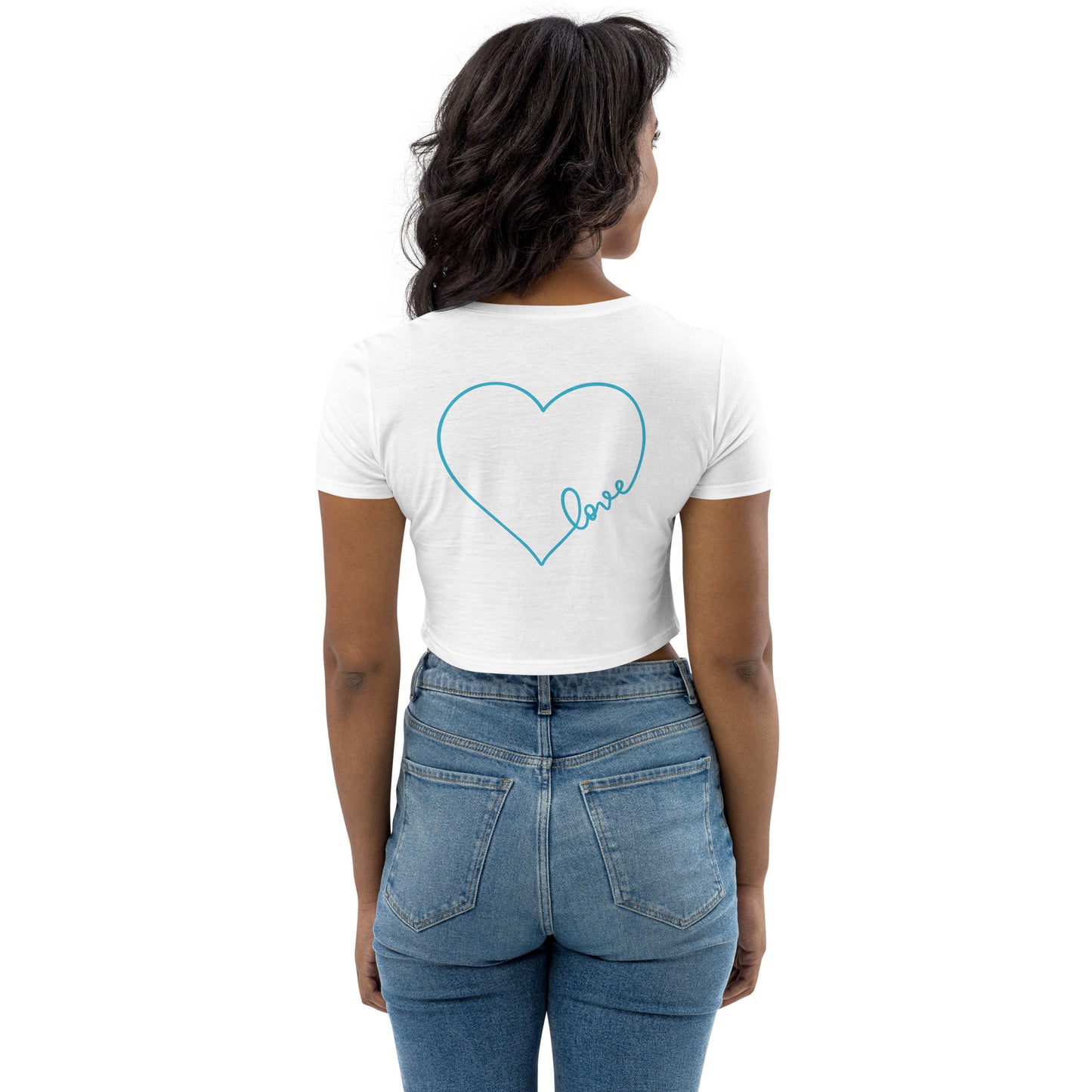 "The LoveLee Merch" Organic Crop Top