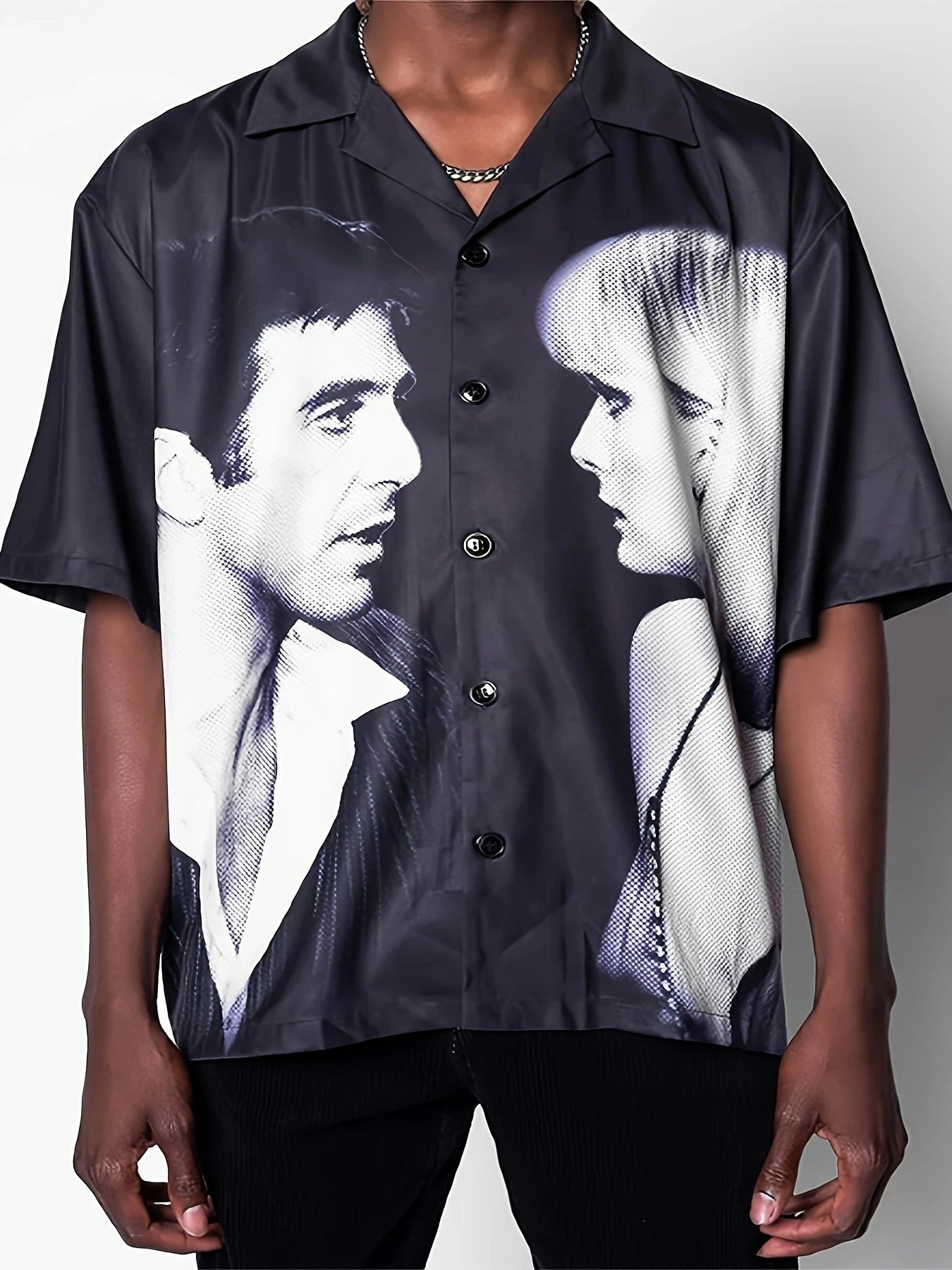 "Scarface 25" Me and You Button Down Shirt