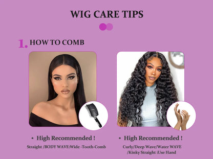 "Chrissy" Glueless Bob Transprent 4x4 Lace Closure Human Hair Wig