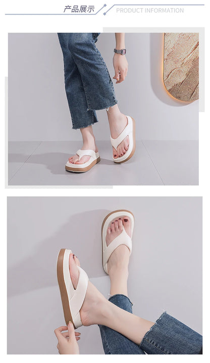 "Denise Slides" Platform Sandals