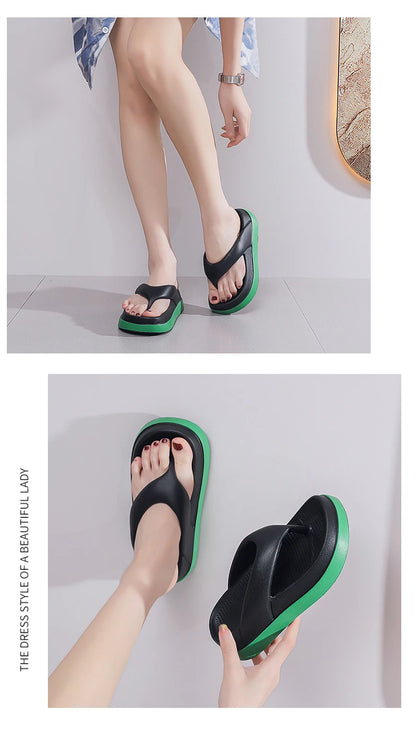 "Denise Slides" Platform Sandals
